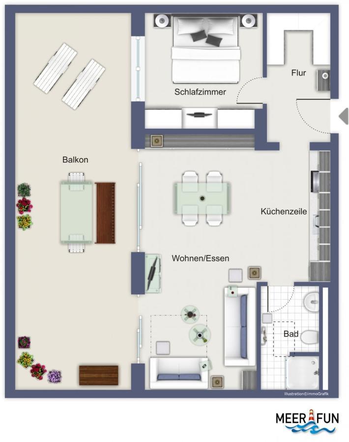Linden-Palais Wohnung 34 Heiligendamm Extérieur photo